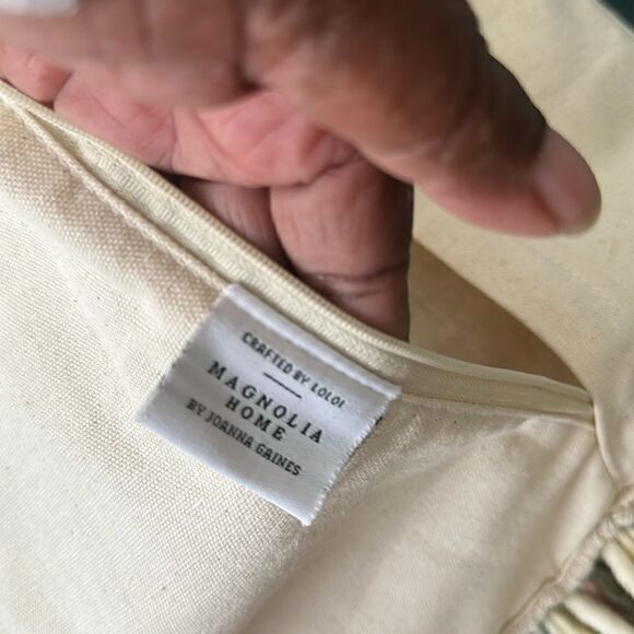 Magnolia Home Boho Style Rectangular Throw Pillow Cover 13”x21” - Picture 5 of 7